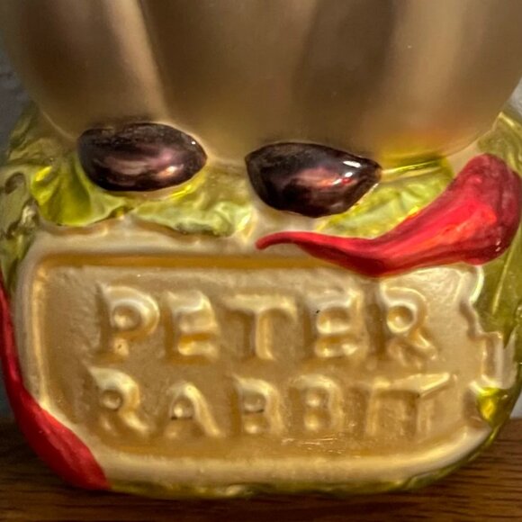 1980's Blown Glass Peter Rabbit Ornament - Picture 4 of 5